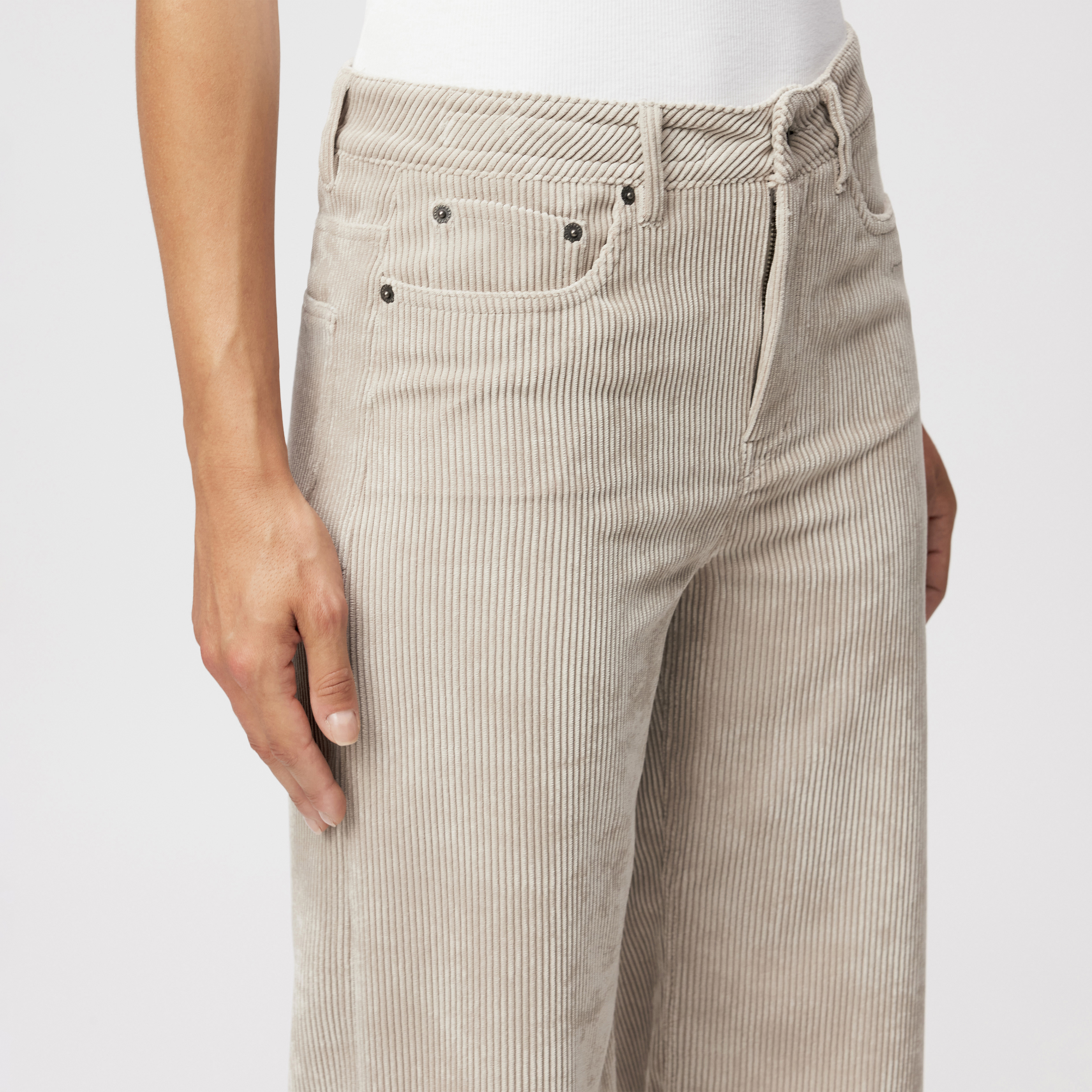 DRYKORN 132041 MEDLEY 10 CORD JEANS BEIGE 1702