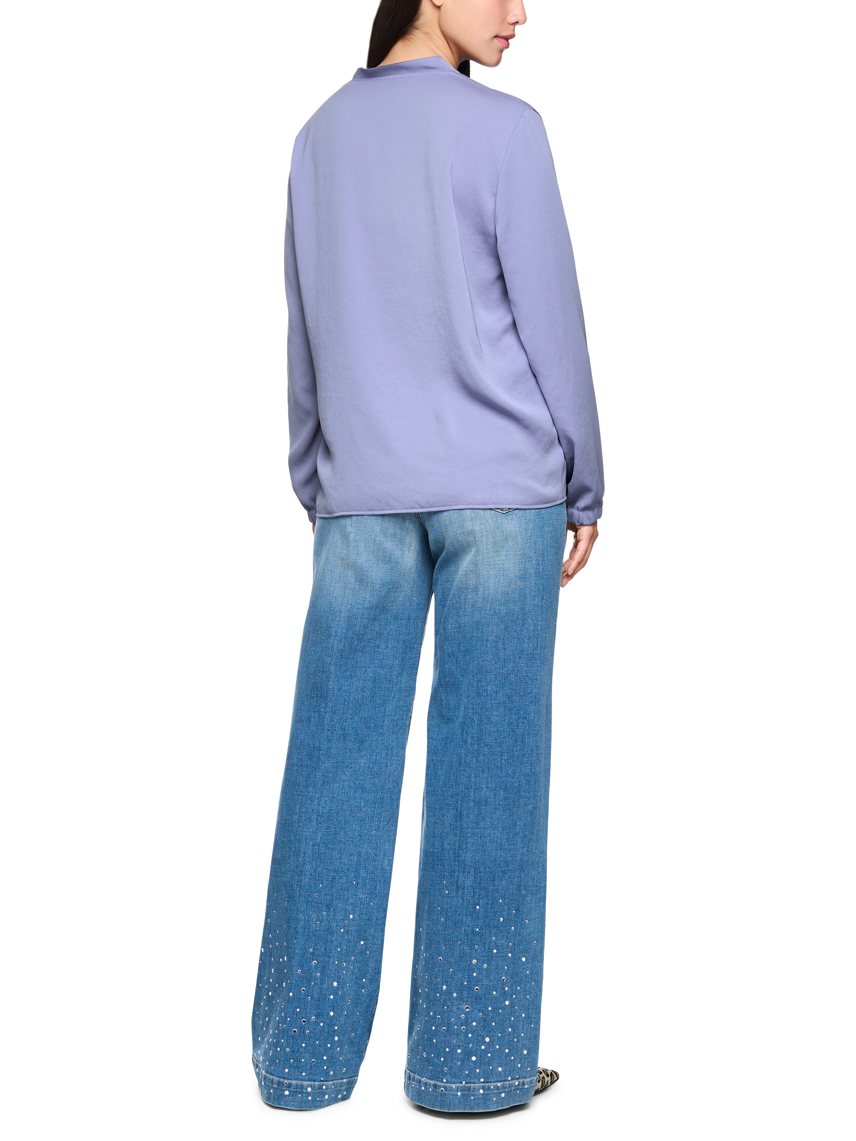 MARC CAIN  ZA 51.03 W39 V-Neck-Bluse Rethink Together