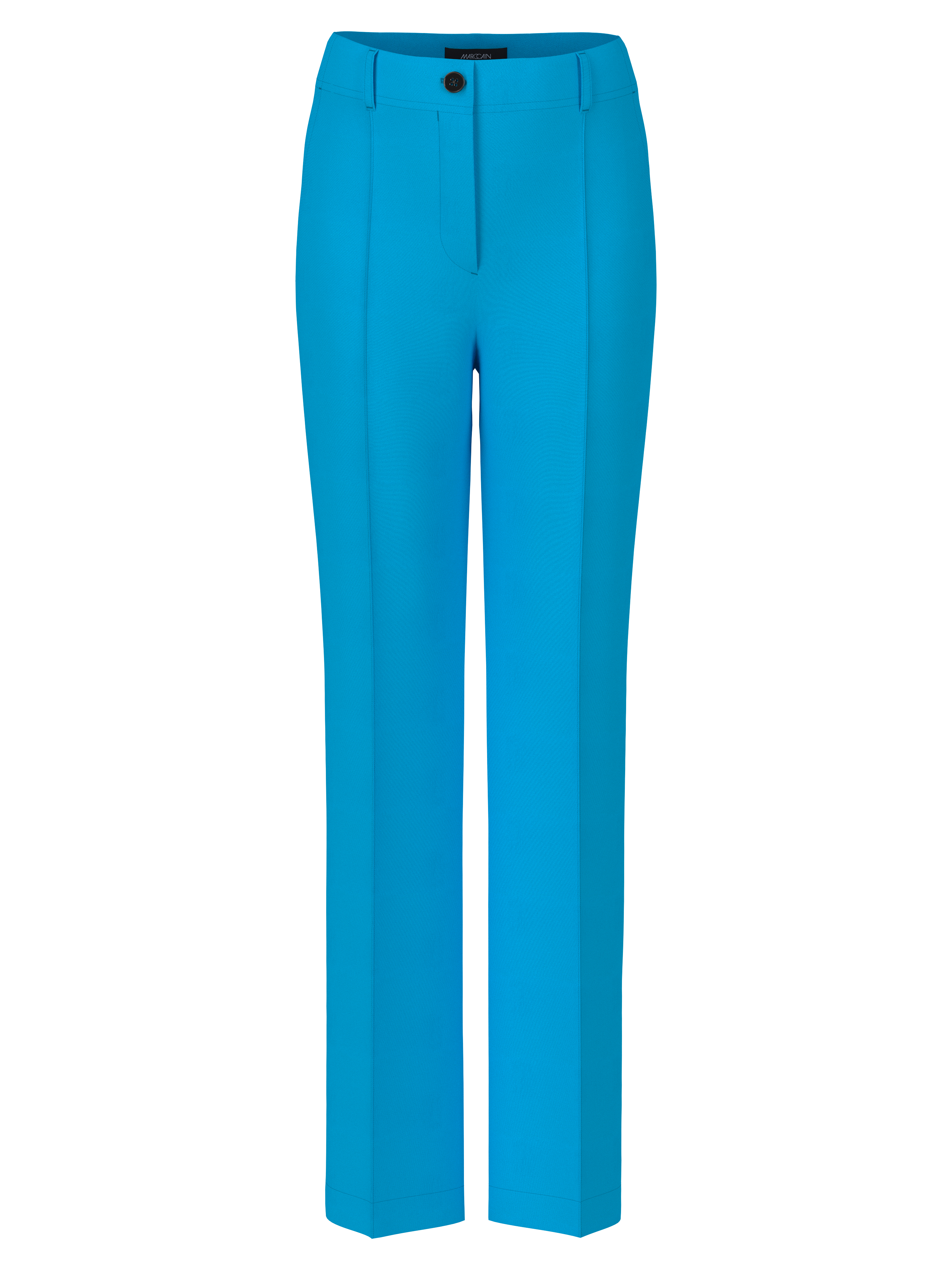 MARC CAIN ZC 81.29 W60 Hose FAID mit hohem Bund und Biese Blau