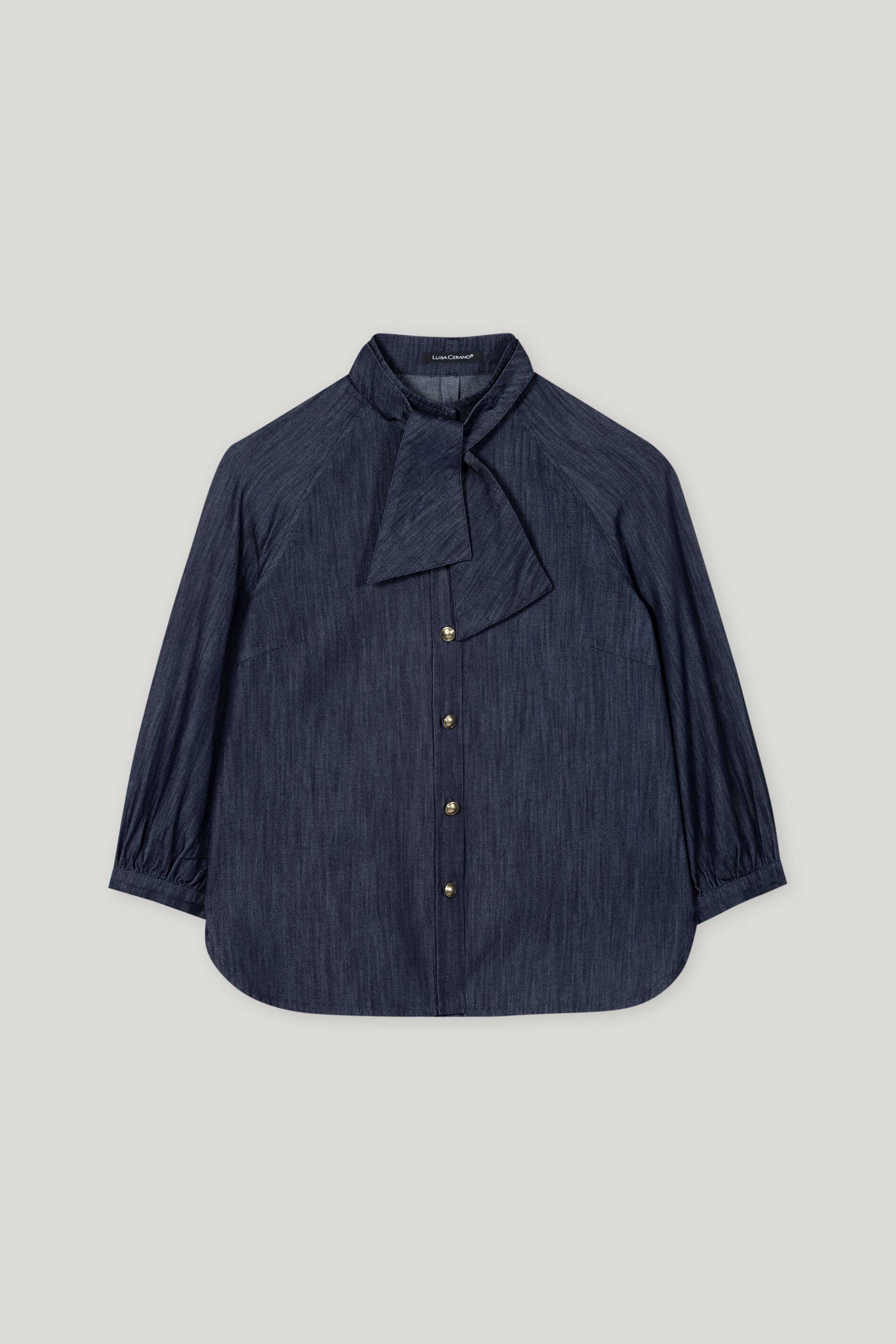 LUISA CERANO  228600/4176-0 Bluse denim blue