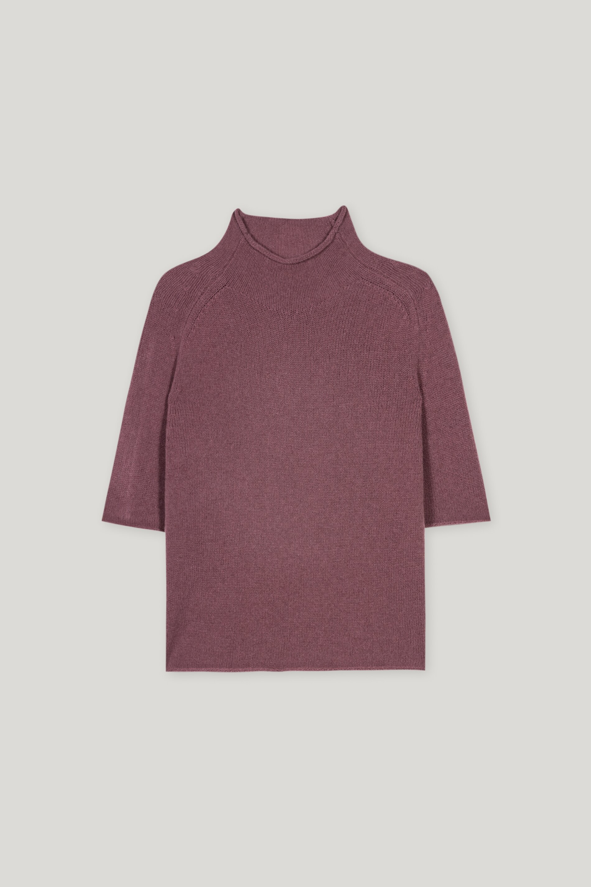 LUISA CERANO  128715/5871-0  Pullover Kurzarm Kaschmir-Mix Heather
