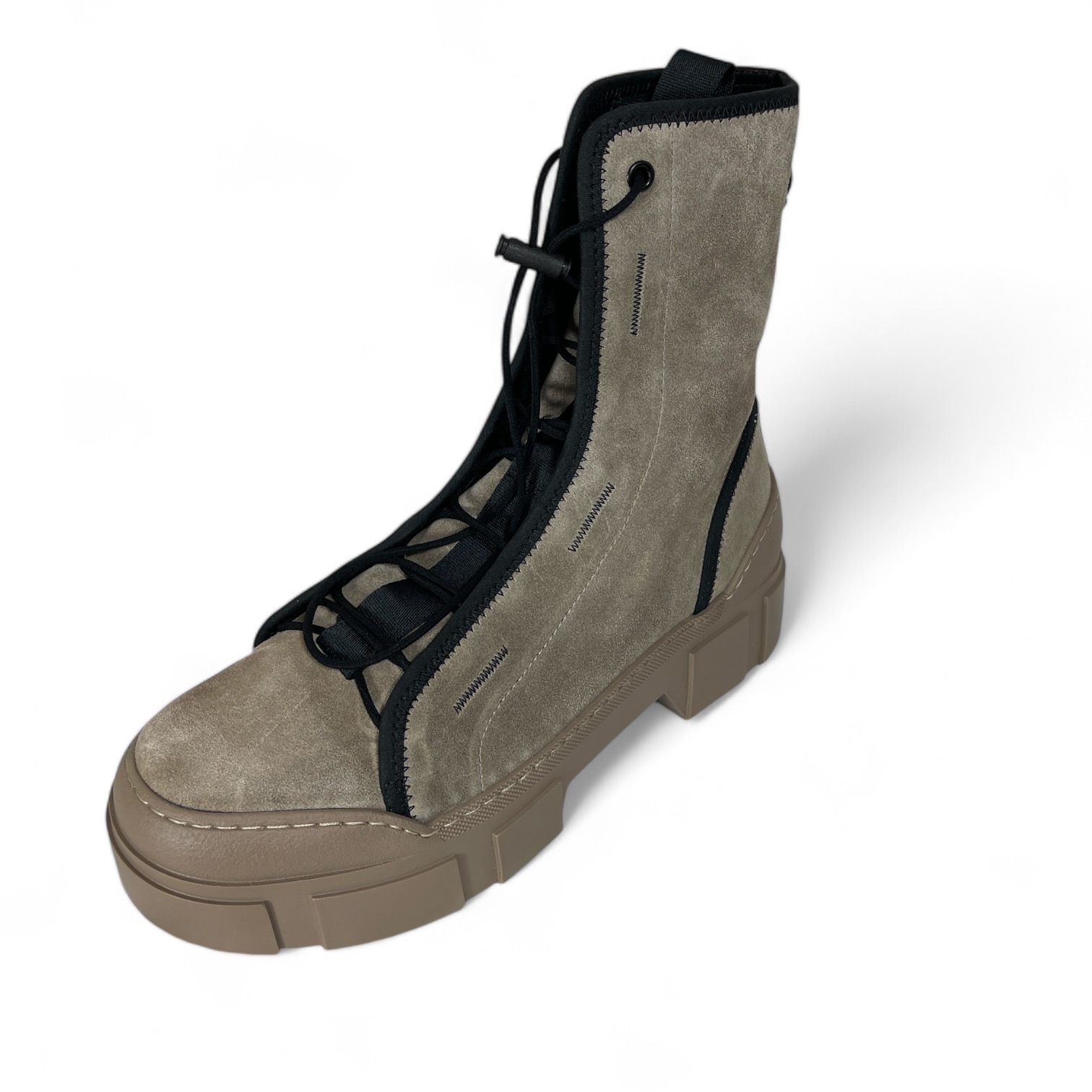 VIC MATIE - 2002 SILVERSTONE DAMEN LEDER BOOTS SUEDE SAFARI 306
