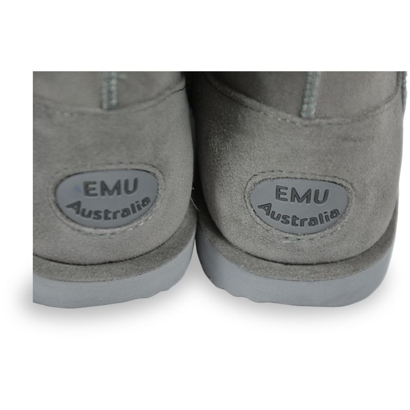 EMU PATERSON LOW LAMMFELLSTIEFEL BOOTS  W10771 DUNKELGRAU/ANTHRACITE CHARCOAL.