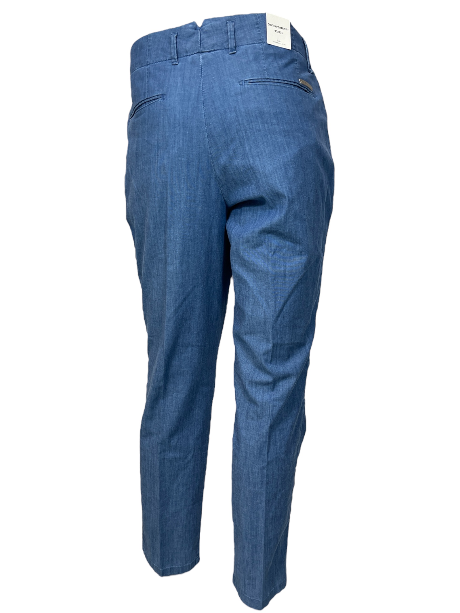 Baldessarini B1 19127.1366 BLD-Curt Chino-Hose ocean blue stonewash