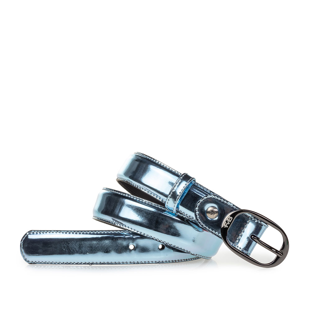 VAN BOMMEL CFW-10015-42-02 De Belter 41.11 Herren Gürtel Metallic lightblue VAN BOMMEL CFW-10015-42-02 De Belter 41.11 Herren Gürtel Metallic lightblue