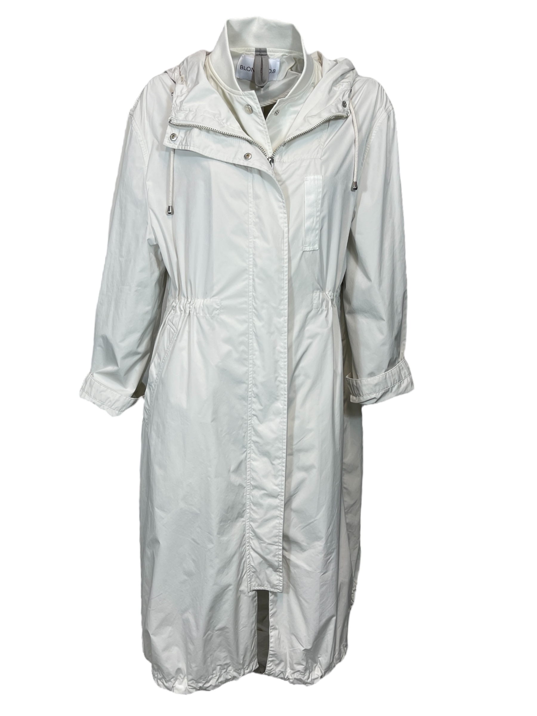 BLONDE MONICA DAMEN PARKA MANTEL  WOLLWEIß 1300
