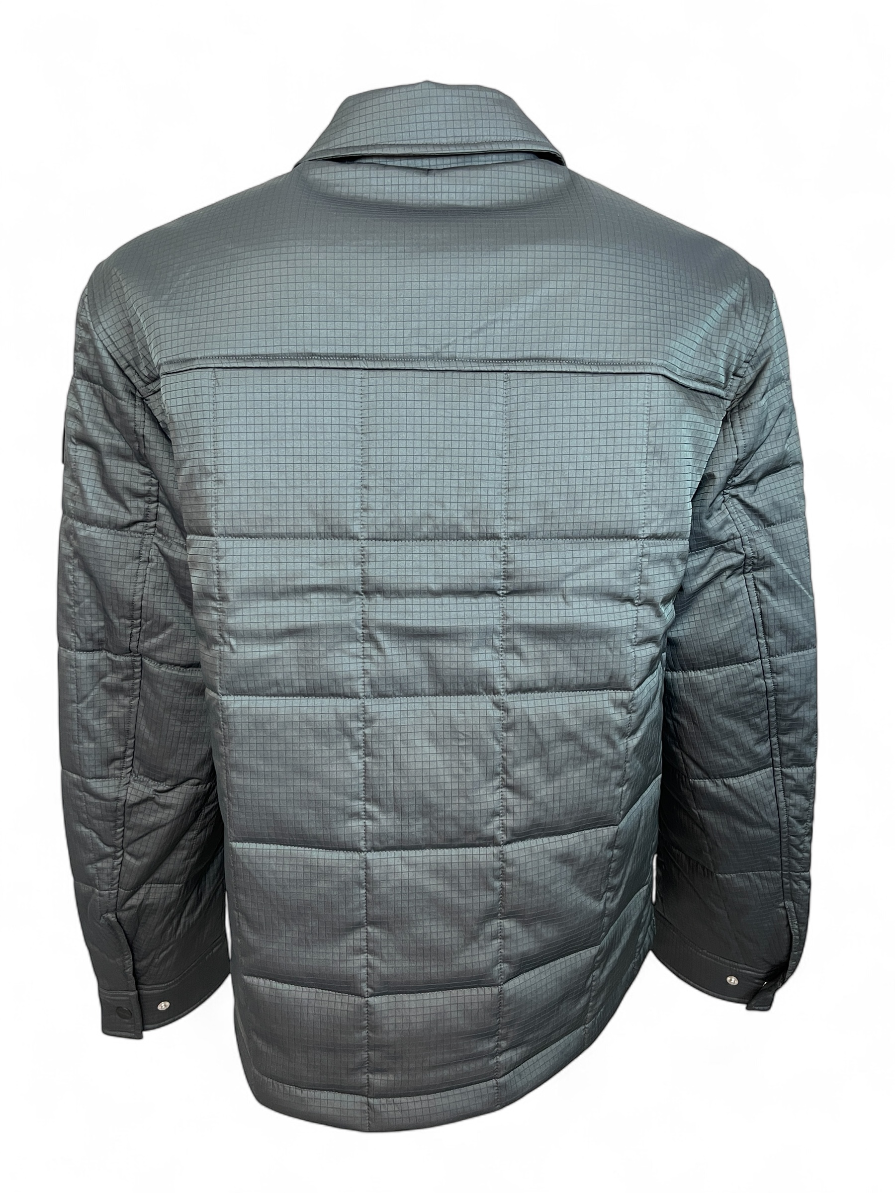 CALVIN KLEIN  K10K114094 RIPSTOP QUILT HEMD-JACKE BLACK