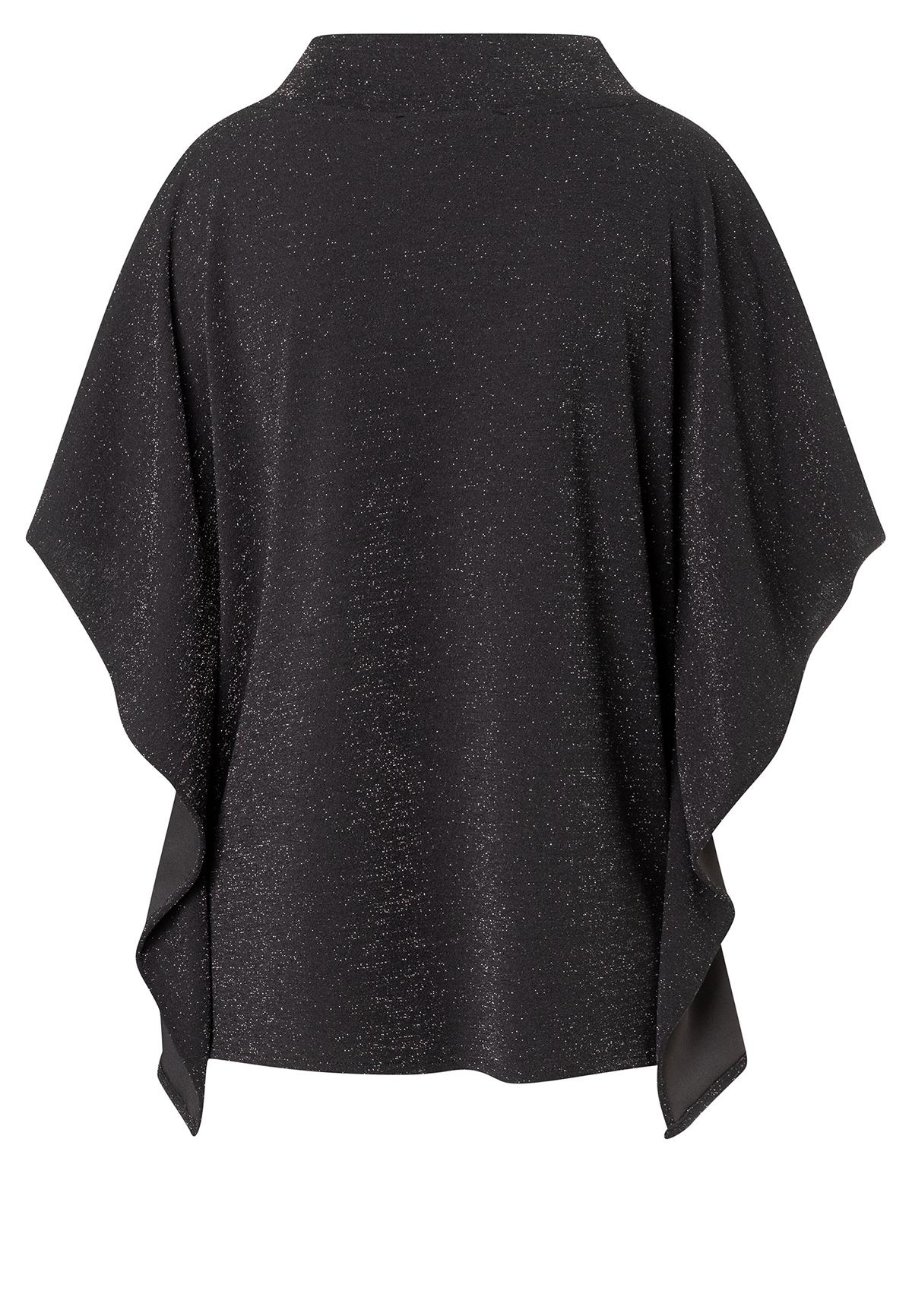 ANA ALCAZAR 081697-3776 kaftan Top Glitzer Shirt black
