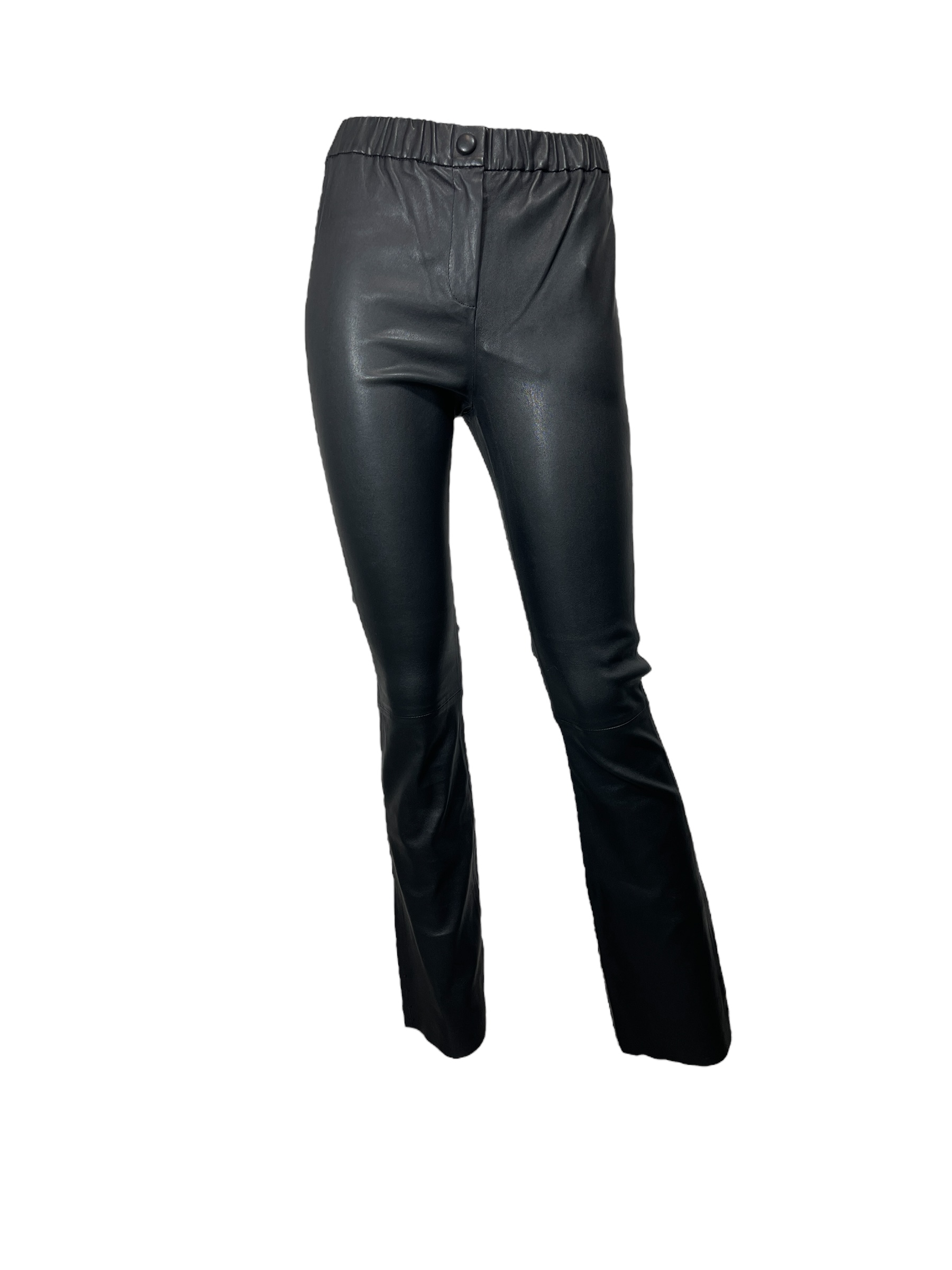 OAKWOOD FREYEA 64646 DAMEN LEDERHOSE STRETCH SCHWARZ