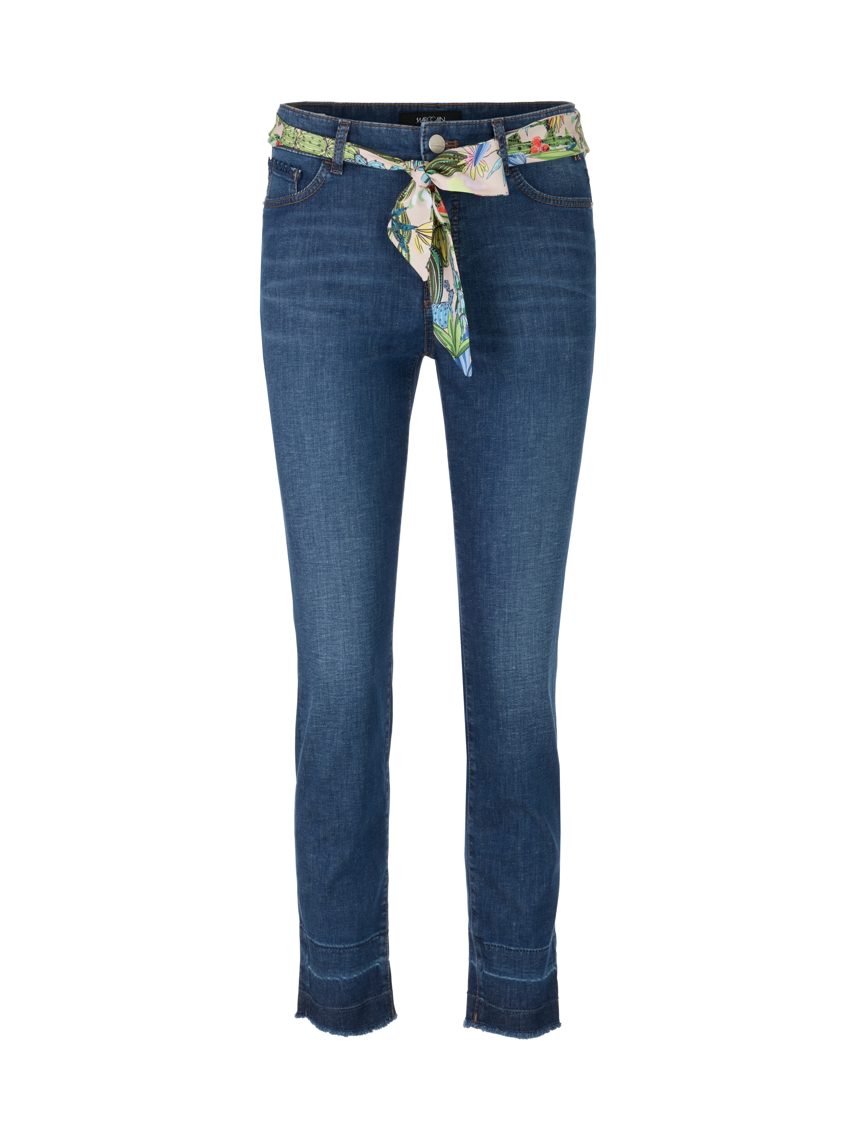 MARC CAIN YP 82.23 D20 SILEA schmal geschnittene Jeans blau