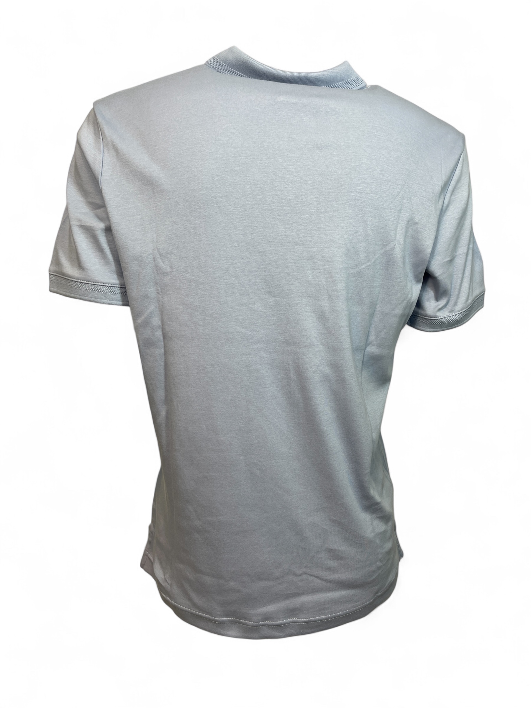 CALVIN KLEIN  K10K114135 LIQUID TOUCH TEXTURE COLLAR POLO HERREN POLO-SHIRT BLUE