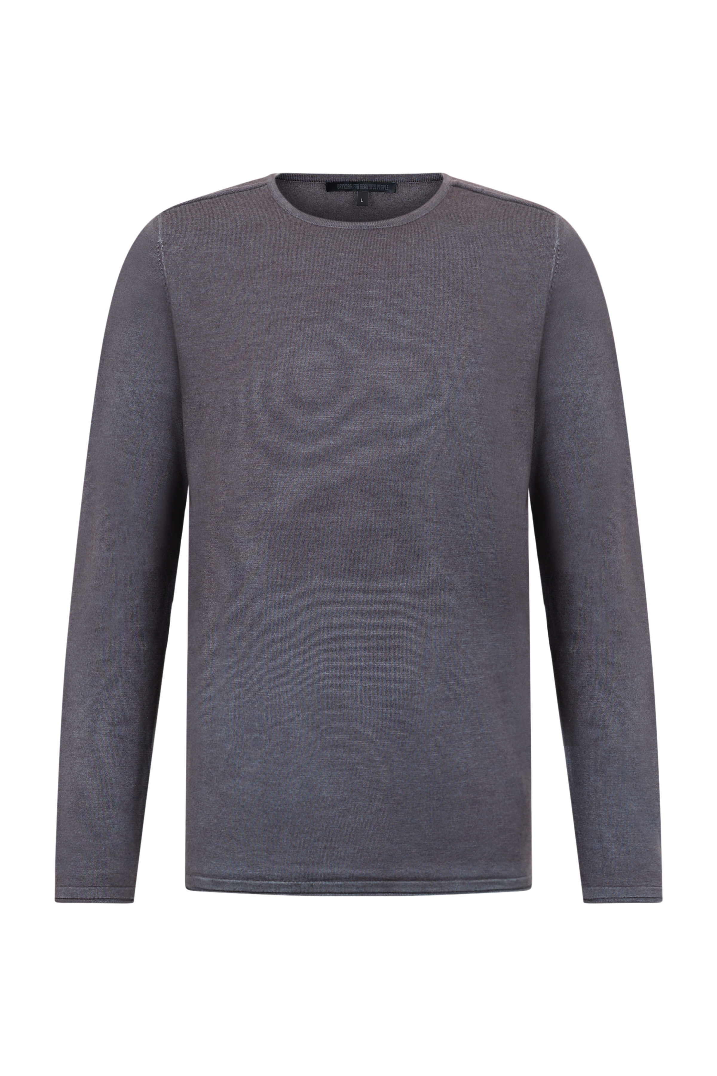 DRYKORN 420159 RIKONO 10 HERREN STRICKPULLOVER IN FEINER MERINOWOLLE GRAU 6203