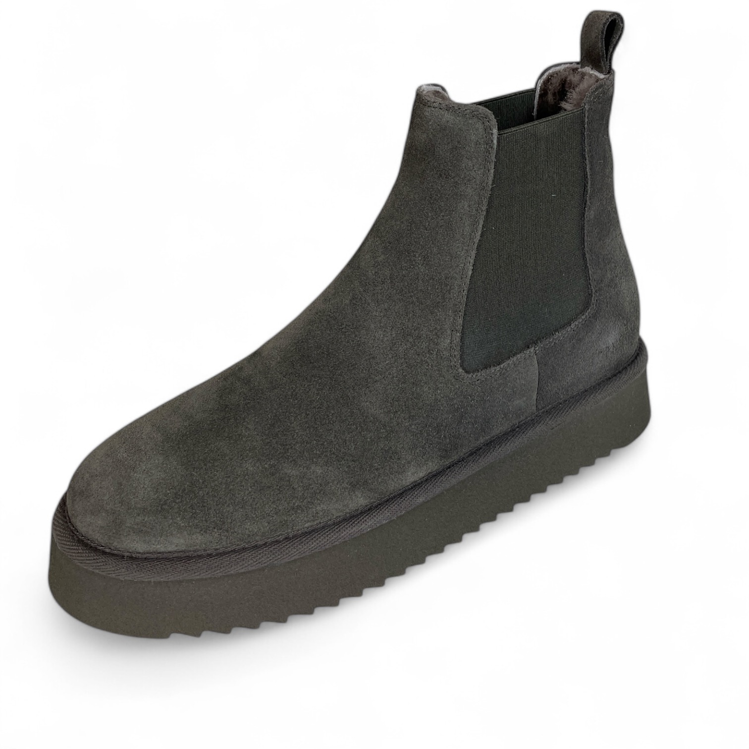 COPENHAGEN - CPH258 SUEDE Chelsea-Boots mit Lammfell Grau