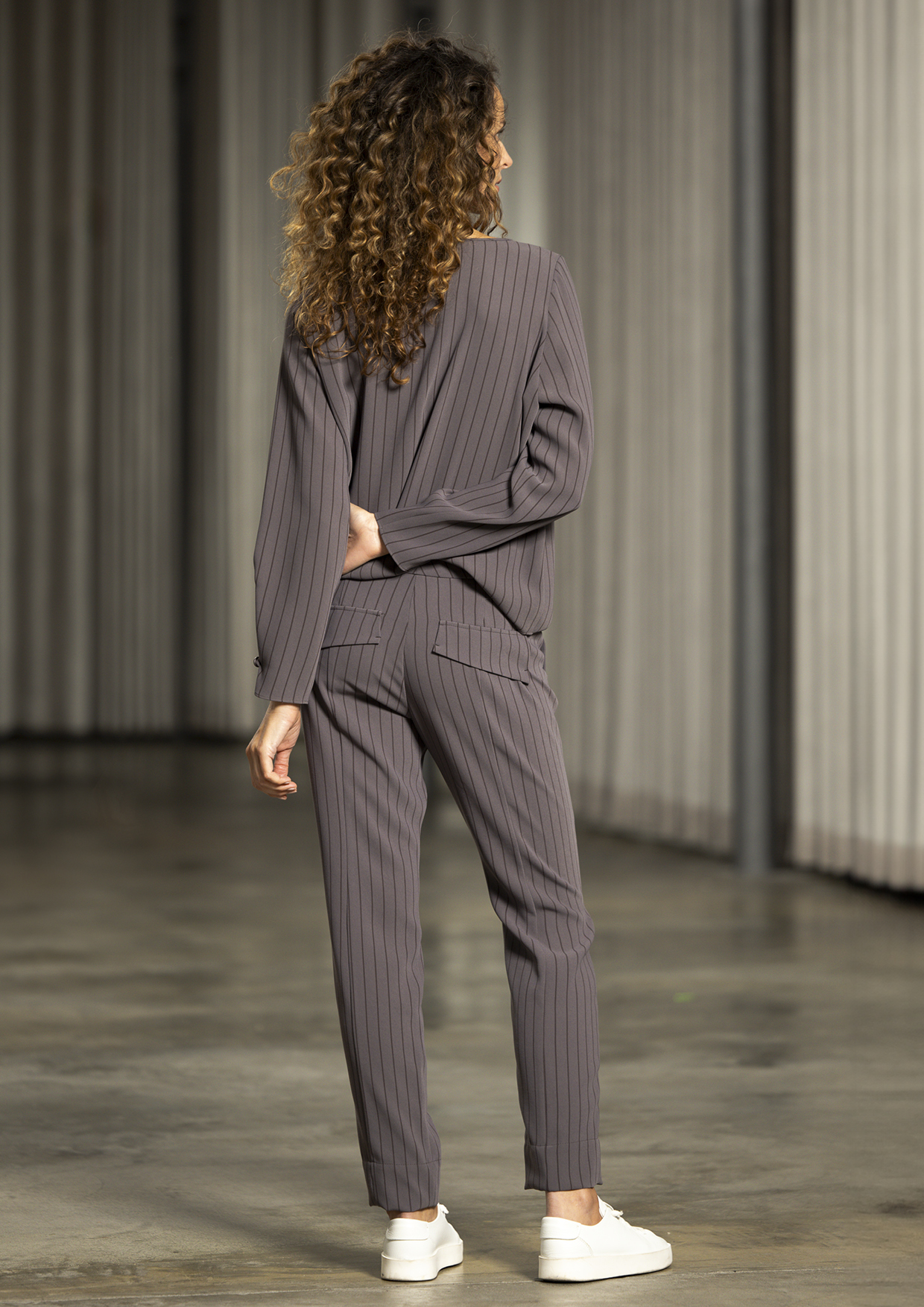 ANIA SCHIERHOLT BL3123/48  BLUSE STRIPE