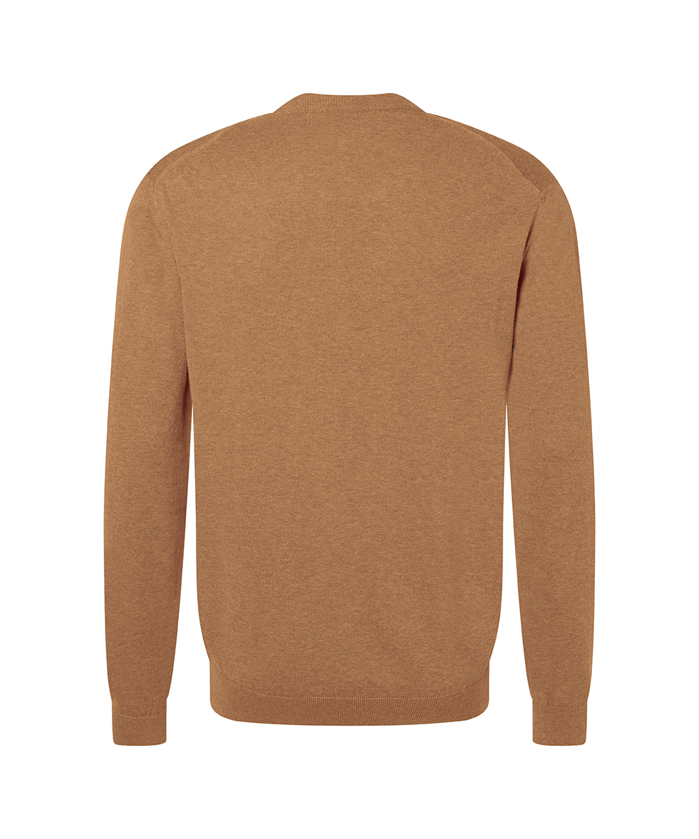 Baldessarini  B4 30104.5299 BLD-Kabelo Herren Rundhals  Pullover Braun