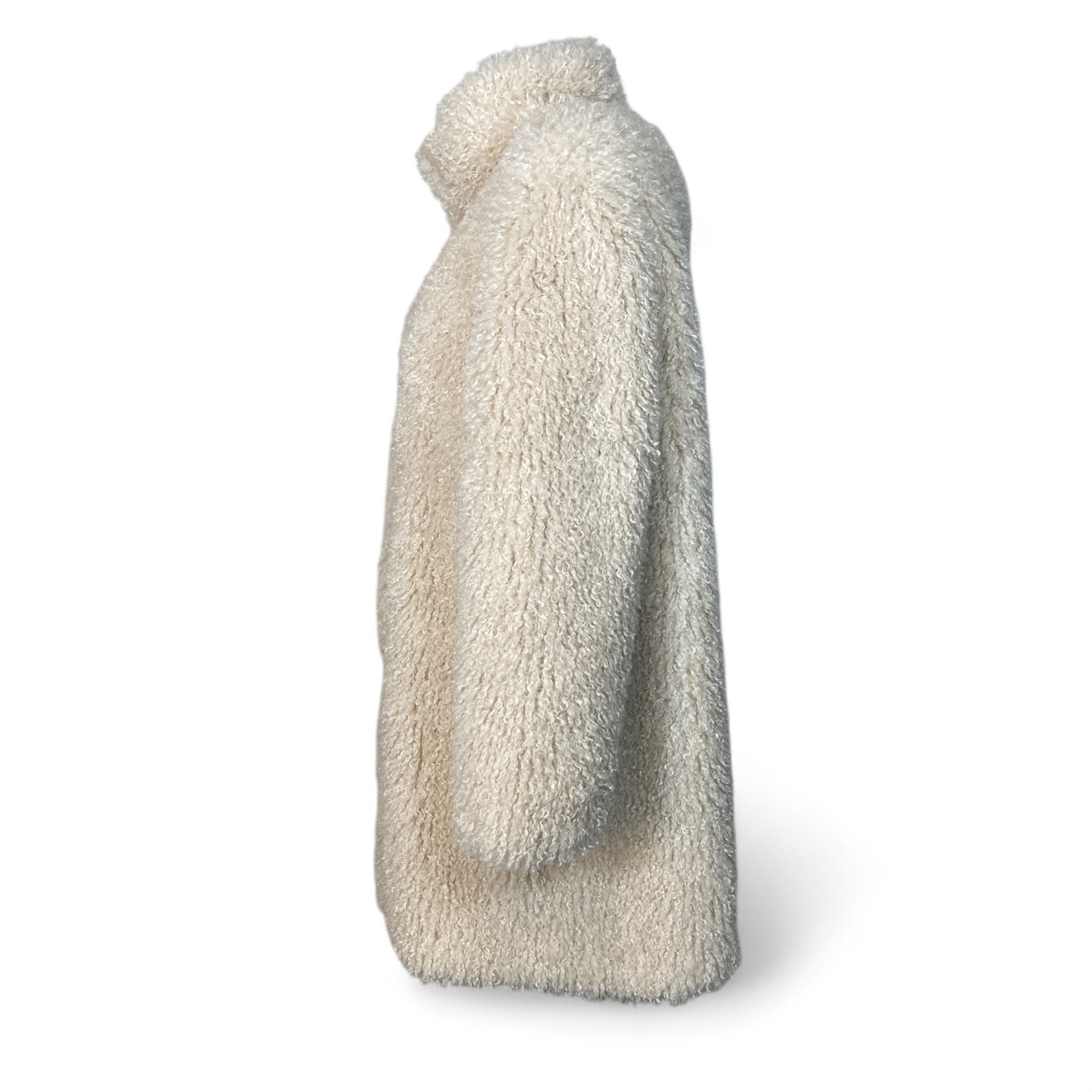 OAKWOOD - SOUND 64870 super weicher Fake-Fur-Kurzmantel Ivory