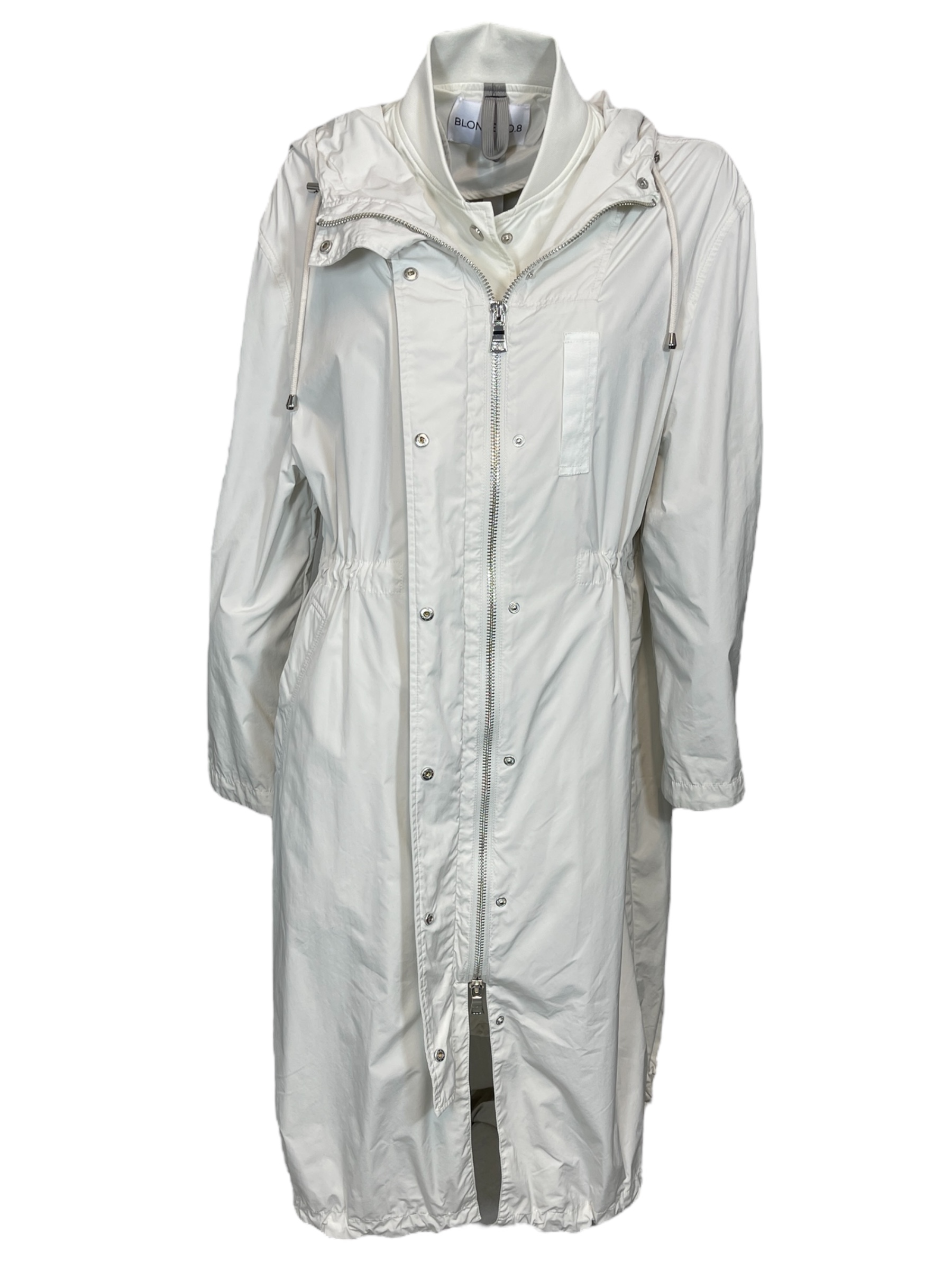 BLONDE MONICA DAMEN PARKA MANTEL  WOLLWEIß 1300