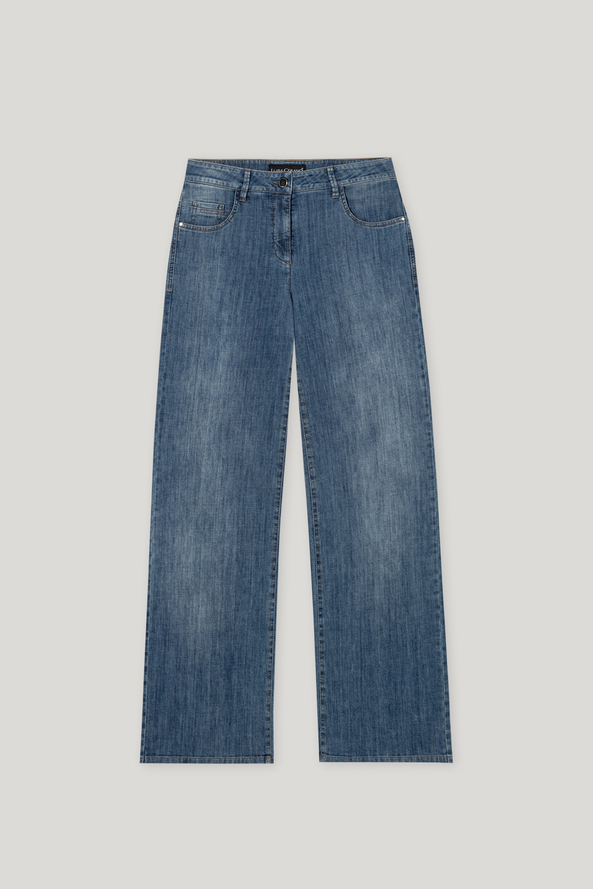 LUISA CERANO 618733/3474-0 Jeans Hose sportiv denim blue