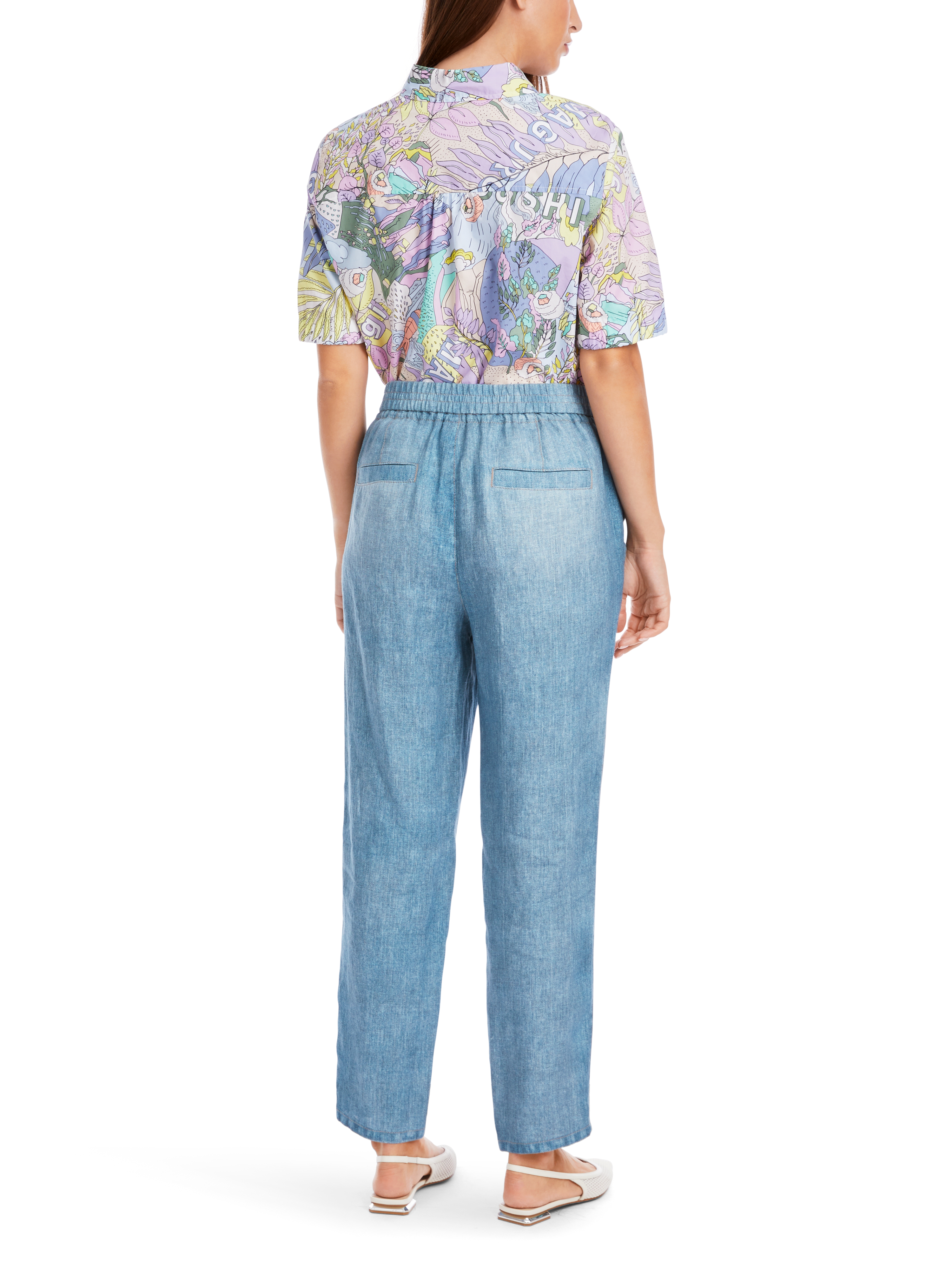 MARC CAIN  YP 81.62 W38 Rethink Together Damen Hose RHODOS Blau
