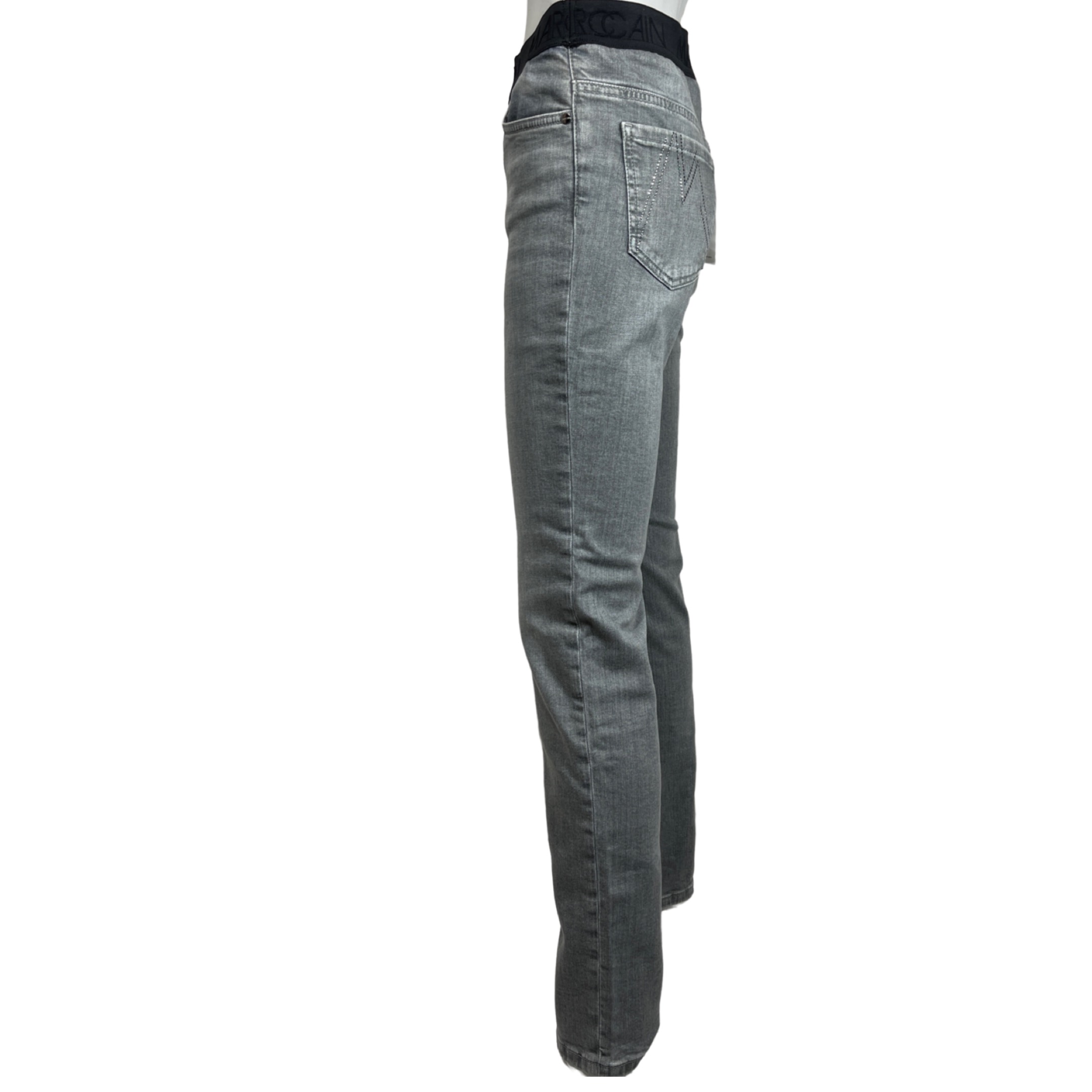 MARC CAIN UP 82.05 D74 Damen Jeans Rethink Together SIENA Slim Fit Grau 820