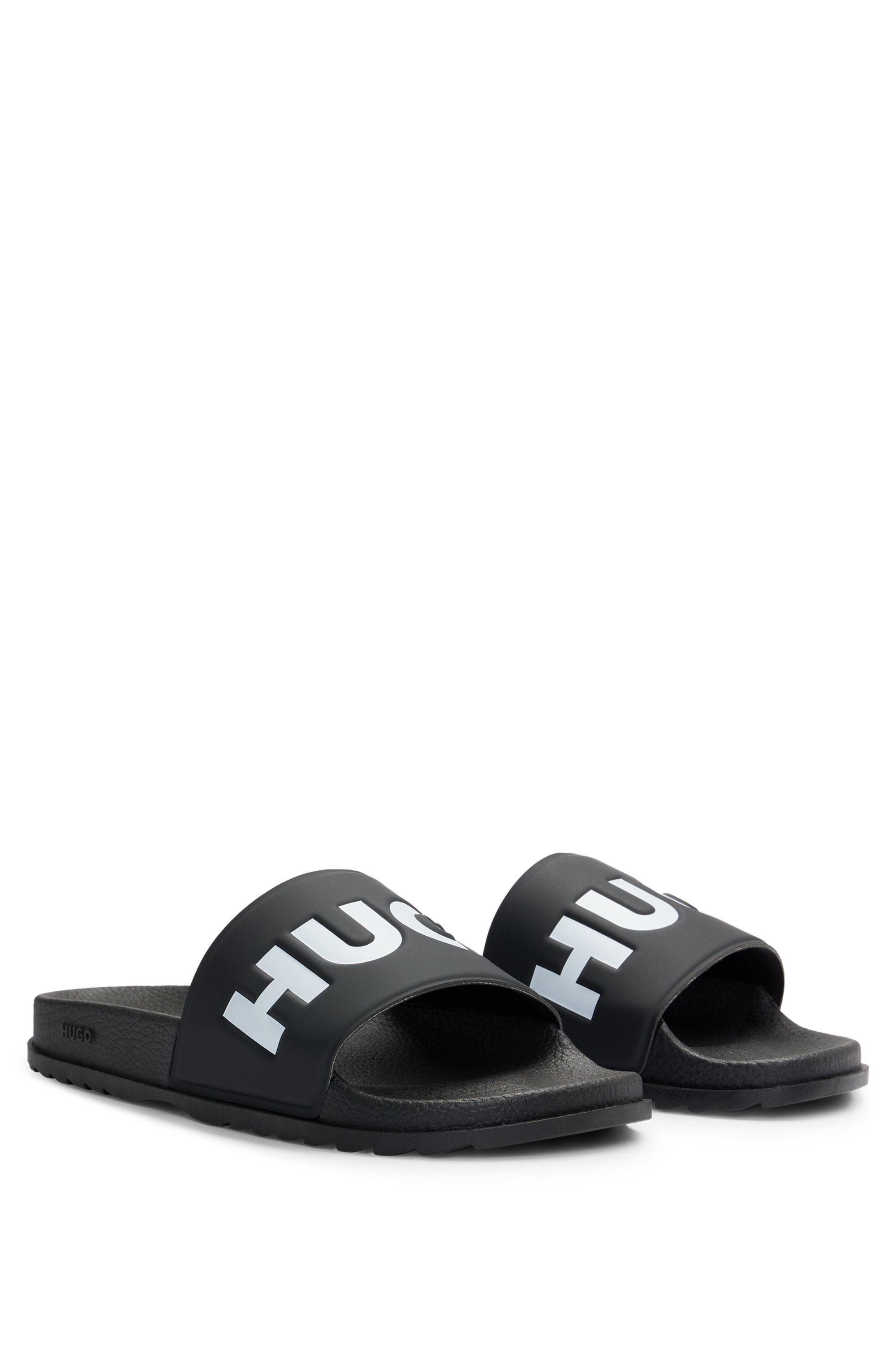 HUGO 50498352 Match_it_Slid_rblg_N Herren Pantolette mit Logo