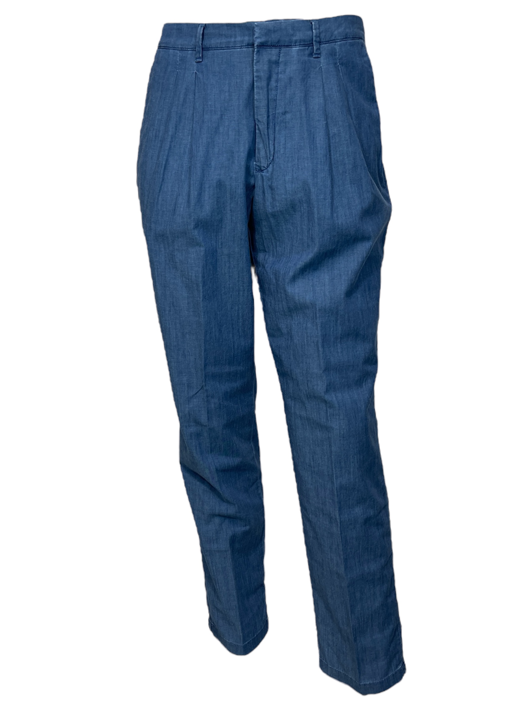 Baldessarini B1 19127.1366 BLD-Curt Chino-Hose ocean blue stonewash