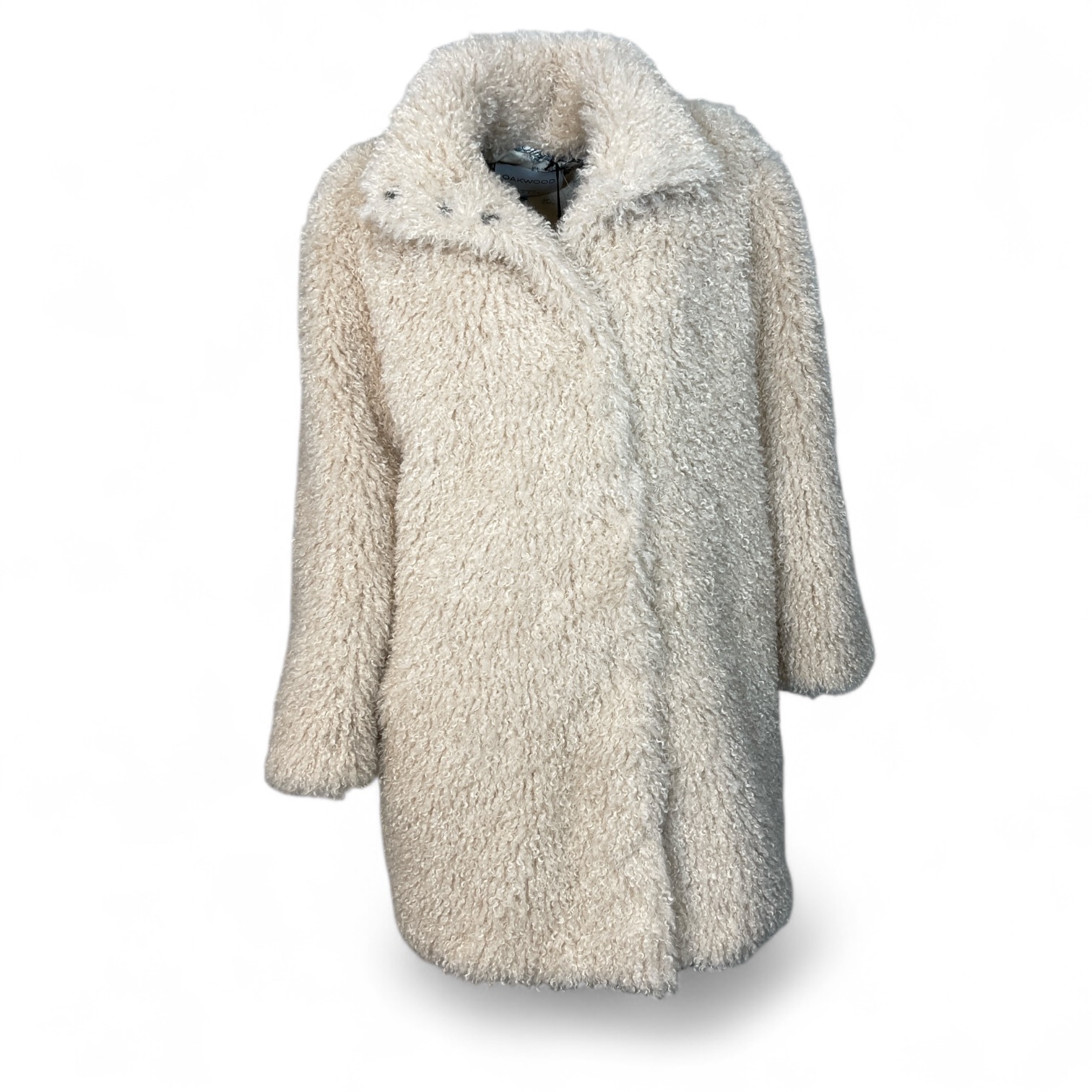 OAKWOOD - SOUND 64870 super weicher Fake-Fur-Kurzmantel Ivory