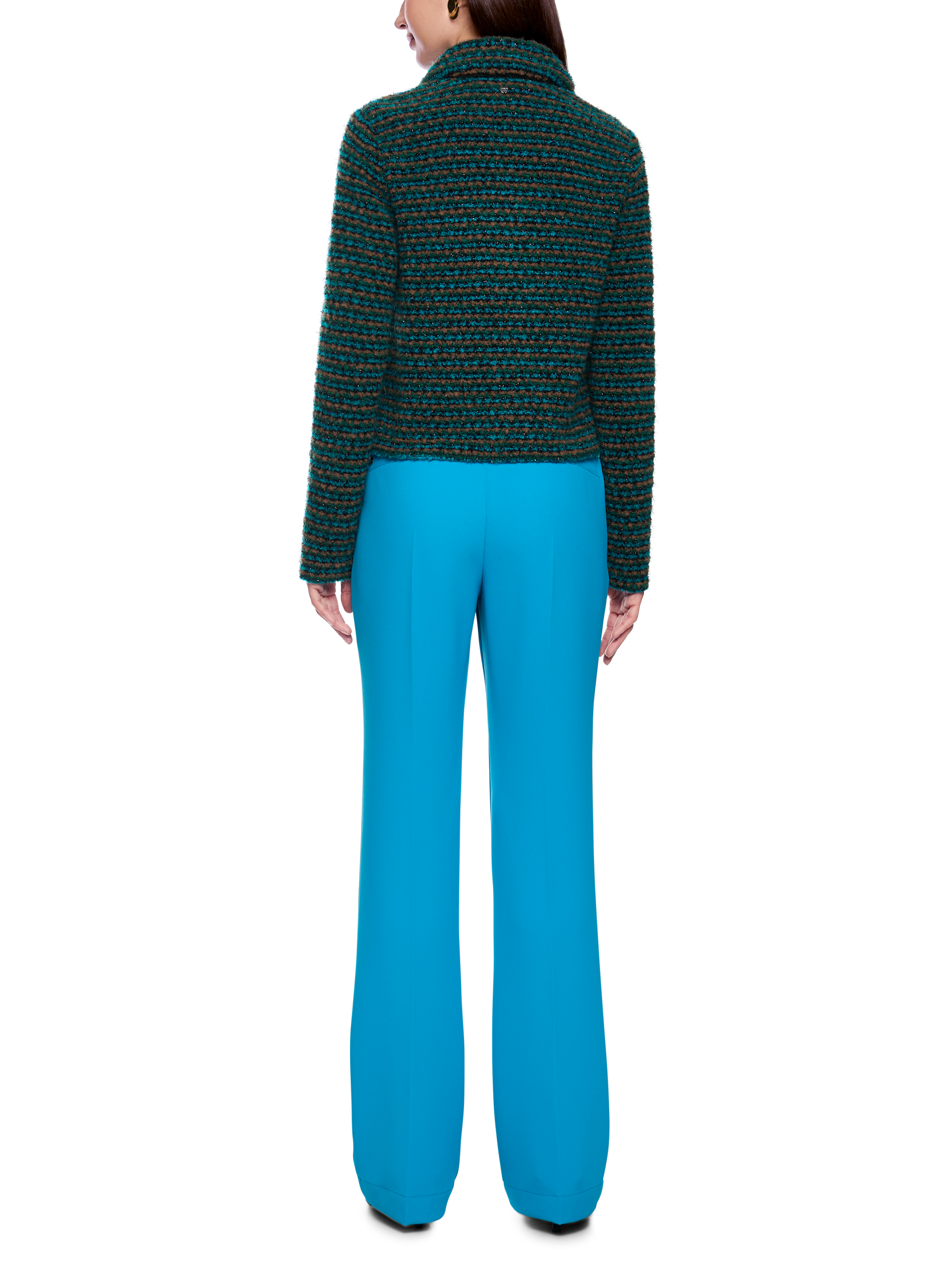MARC CAIN ZC 39.20 M64  Cardigan mit Lurex dark jade green