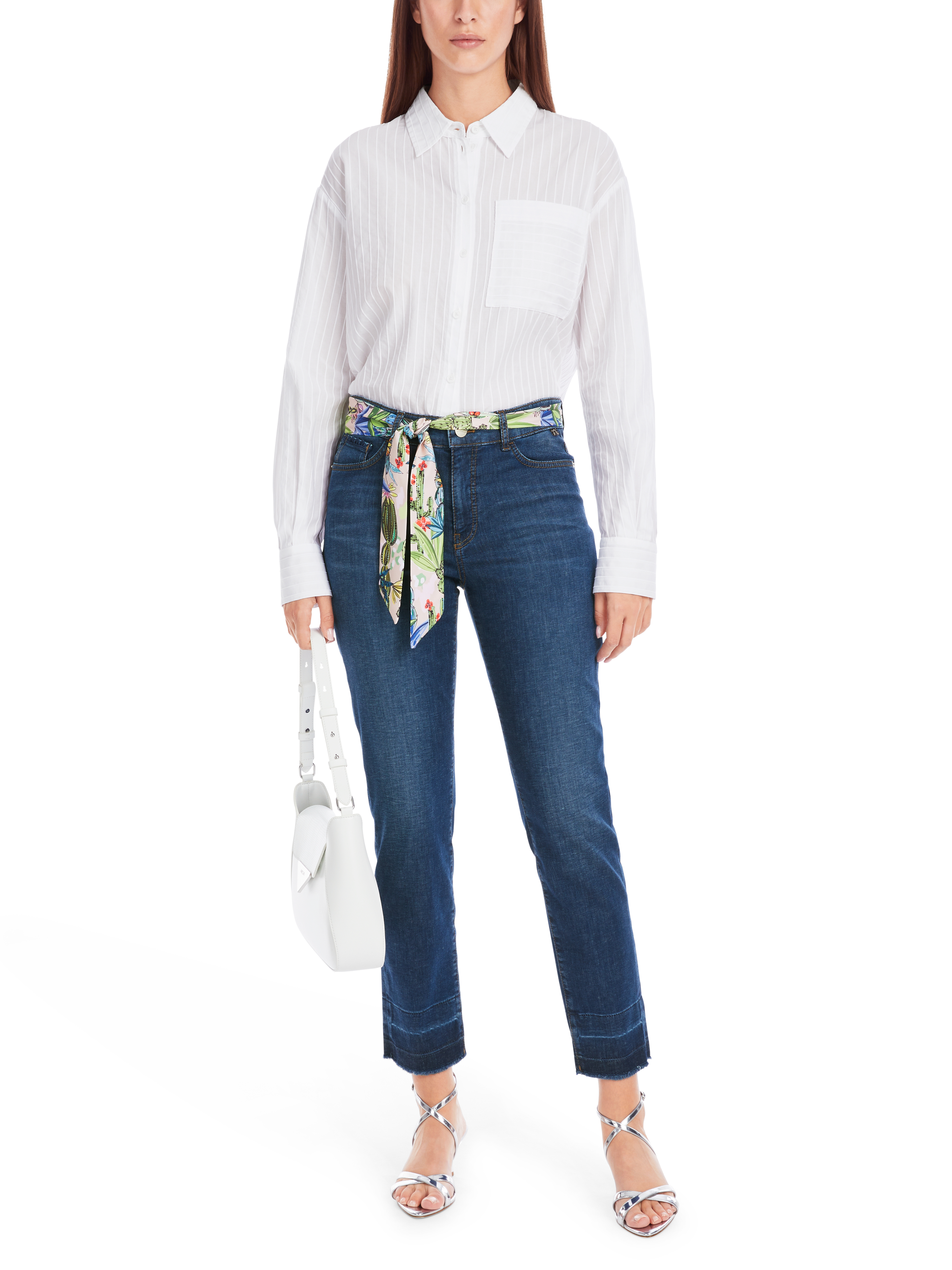 MARC CAIN YP 82.23 D20 SILEA schmal geschnittene Jeans blau