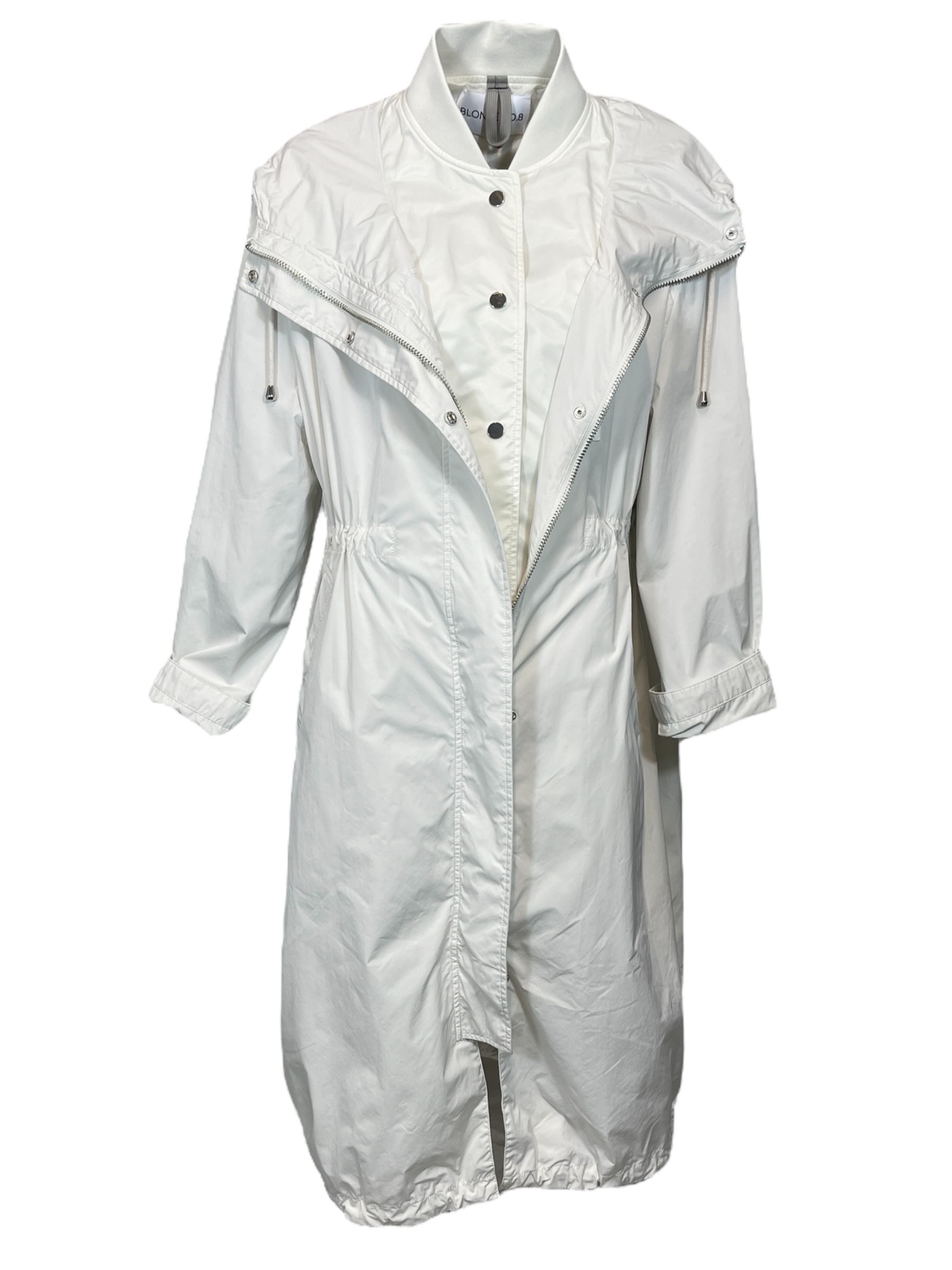 BLONDE MONICA DAMEN PARKA MANTEL  WOLLWEIß 1300