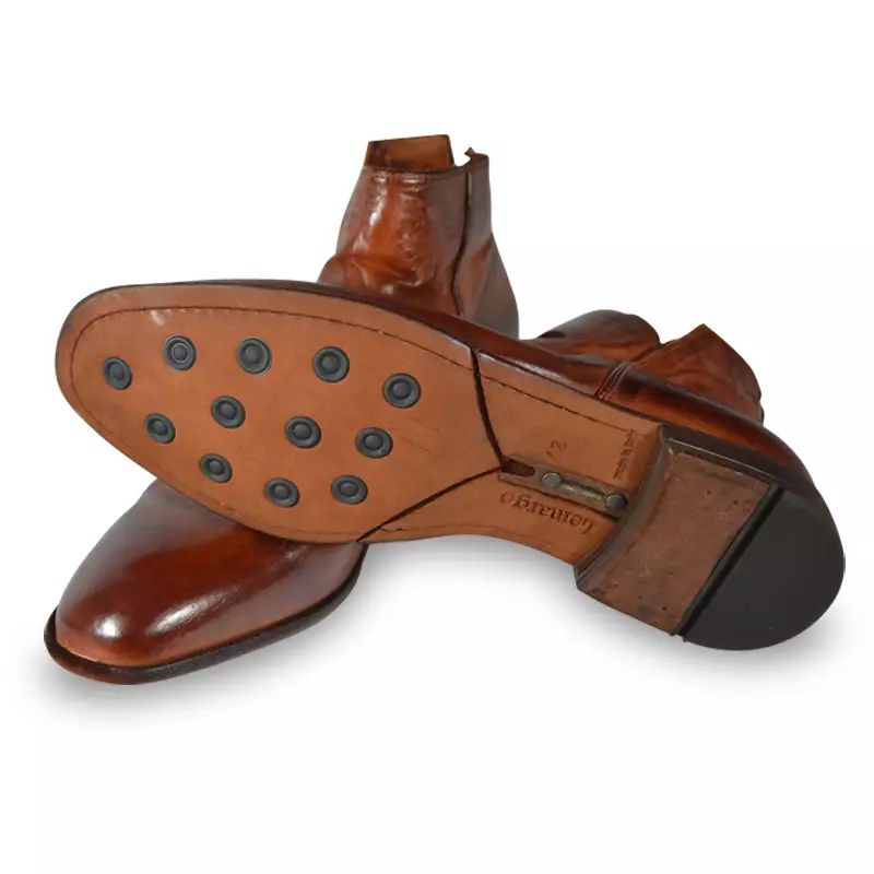 LEMARGO - CZ12A SKIP Herren Leder Stiefelette Cognac