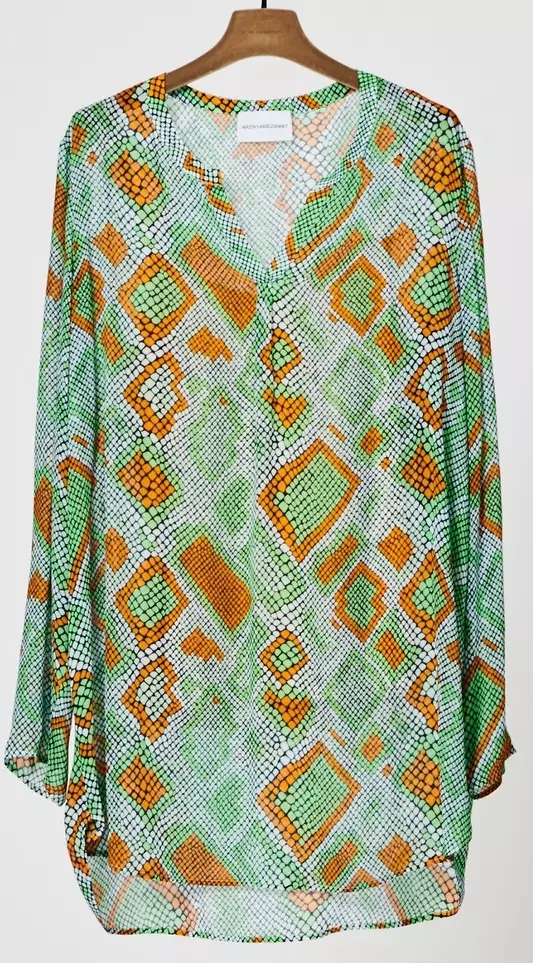 HERZENSANGELEGENHEIT  25221-6706 Damen Seidenbluse