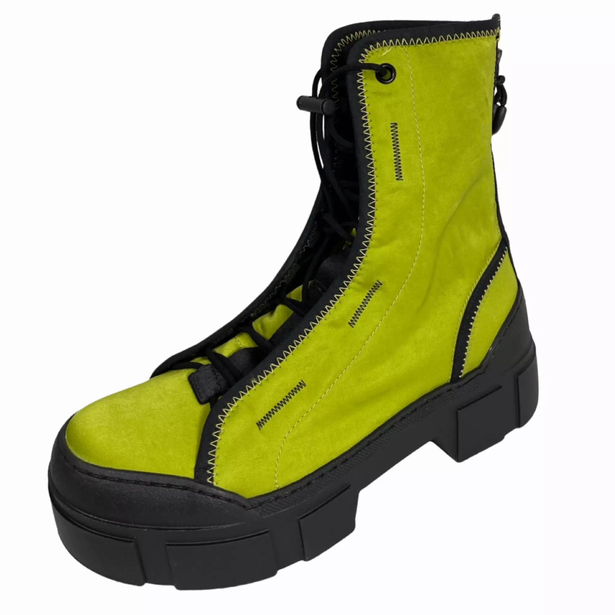 VIC MATIE 6400 NYCER TRONC Plateaustiefelette Grün VIC MATIE 6400 NYCER TRONC Plateaustiefelette Grün