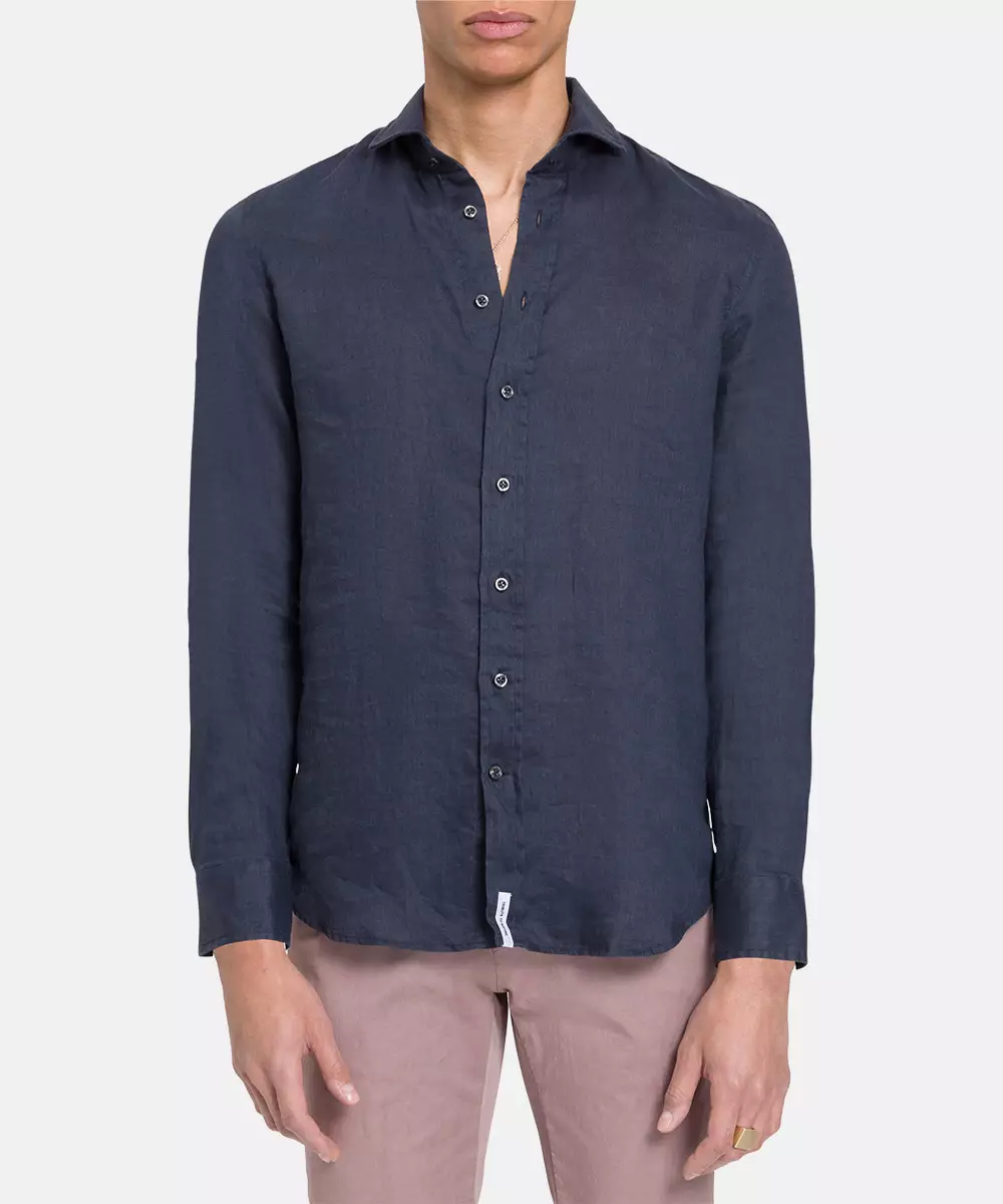 BALDESSARINI B3 10012.3060 BLD-Hugh Herren Hemd Blau BALDESSARINI B3 10012.3060 BLD-Hugh Herren Hemd Blau