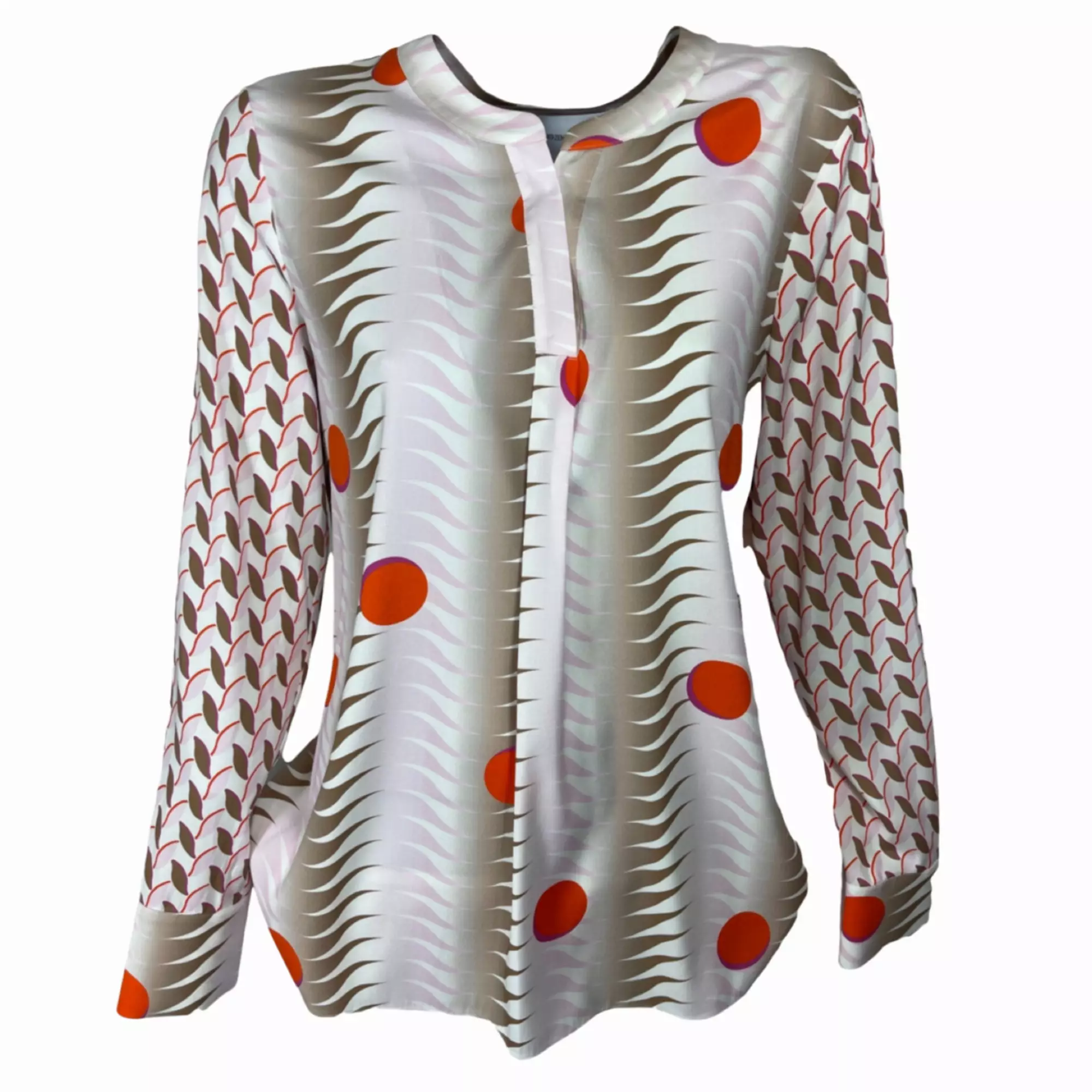 HERZENSANGELEGENHEIT 25224-6053 Damen Seidenbluse Stretch lychee mu