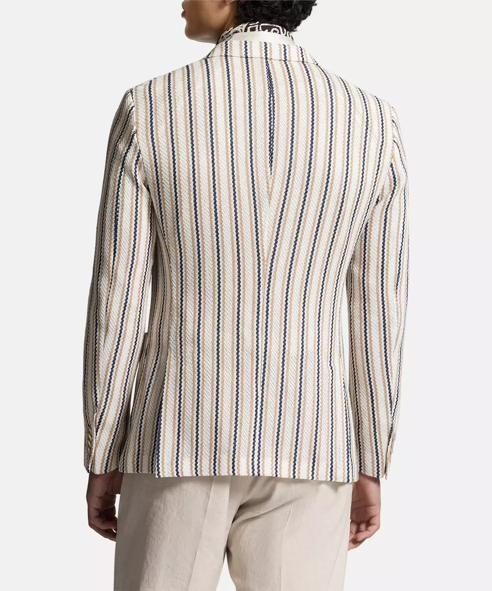 BALDESSARINI B0 15735.8176 BLD-Seba-1 Herren Sakko in Grau-Beige-Ecru gestreift turtledove BALDESSARINI B0 15735.8176 BLD-Seba-1 Herren Sakko in Grau-Beige-Ecru gestreift turtledove